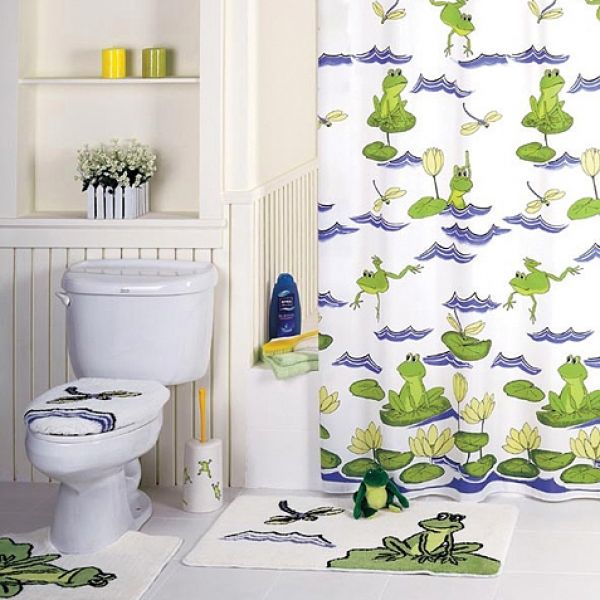 Штора для ванной Bath Plus 2167/1 Frog Frolic