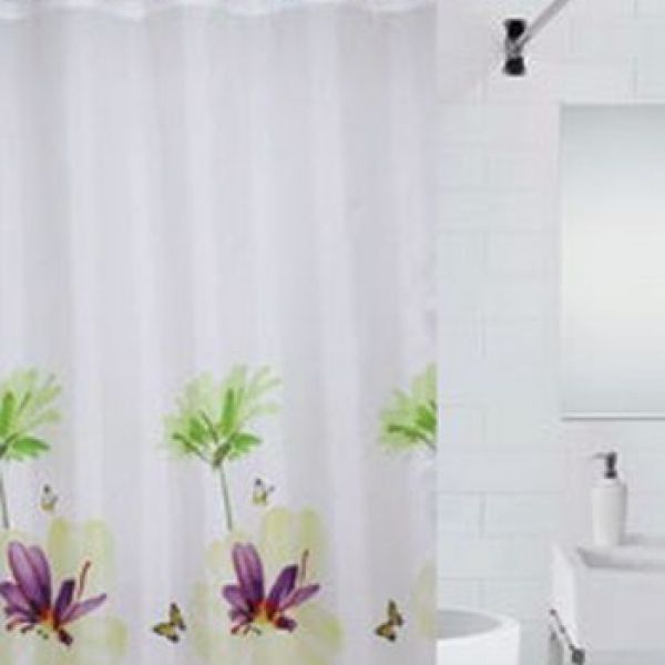 Штора для ванной Bath Plus NFD-1172 beige Flowers
