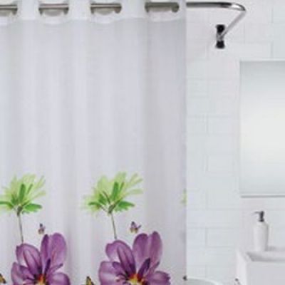 Штора для ванной Bath Plus NFD-1172-1 violet Flowers