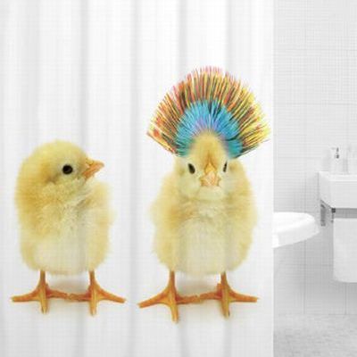 Штора для ванной Bath Plus DSP3020 BABY CHICKENS (Цыплята)